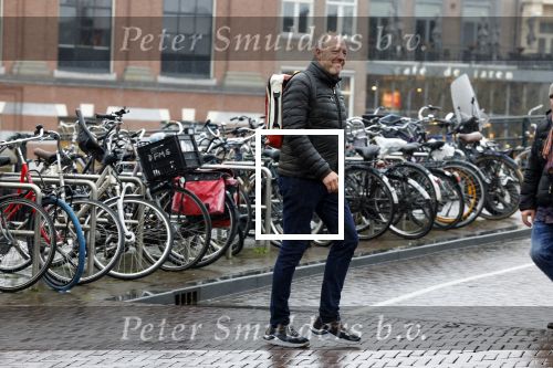 Amsterdam 19 januari 2022
Harry Piekema op straat in het centrum van Amsterdam.