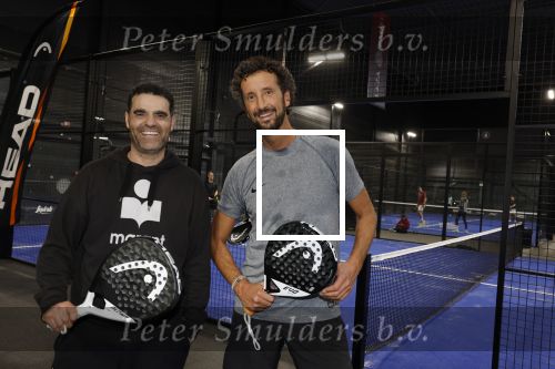 Amsterdam 12 februari 2022
Opening Plaza Padel in Amsterdam west . Aanwezig oa Ronald de Boer Jan Joost v Gangelen Kenneth Perez John v Lottum en Aron Winter.