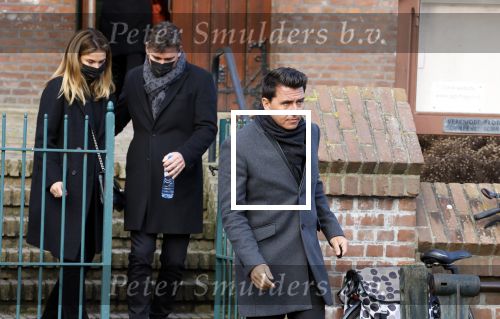 Schagen 11 januari 2022
Begrafenis / dienst van Janny Joling de moeder van Gerard Joling in het centrum van Schagen. Jan Smit