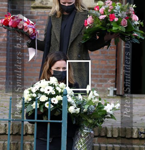 Schagen 11 januari 2022
Begrafenis / dienst van Janny Joling de moeder van Gerard Joling in het centrum van Schagen.