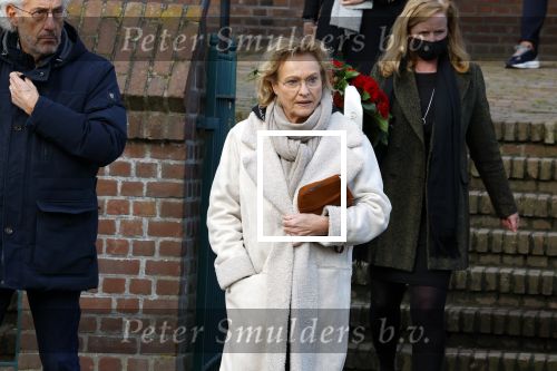 Schagen 11 januari 2022
Begrafenis / dienst van Janny Joling de moeder van Gerard Joling in het centrum van Schagen.