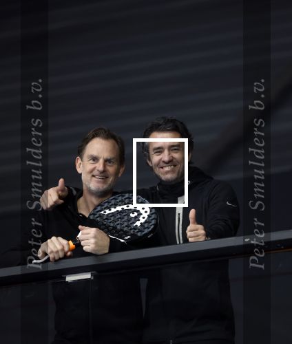 Amsterdam 12 februari 2022
Opening Plaza Padel in Amsterdam west . Aanwezig oa Ronald de Boer Jan Joost v Gangelen Kenneth Perez John v Lottum en Aron Winter.