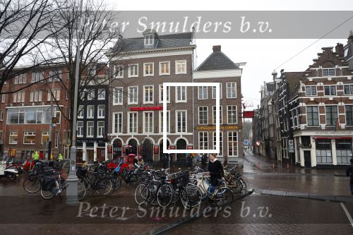 Amsterdam 19 januari 2022
Cabaretiers Bert Visscher en Jochem Myer tijdens de landelijke protestactie Kapsalon Theater in de Kleine Komedie. De cultuursector komt in actie tegen de coronamaatregelen. Tientallen theaters in heel Nederland  zijn omgebouwd tot een kapsalon.