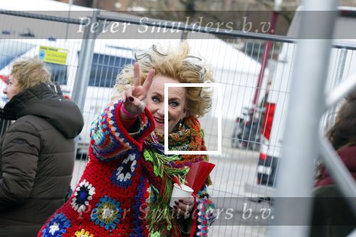 Amsterdam 29 januari 2022
Demonstratie tegen seksueel geweld op het museumplein. Karin Bloemen presenteert het .