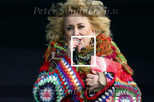 Amsterdam 29 januari 2022
Demonstratie tegen seksueel geweld op het museumplein. Karin Bloemen presenteert het .