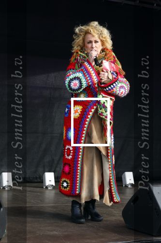 Amsterdam 29 januari 2022
Demonstratie tegen seksueel geweld op het museumplein. Karin Bloemen presenteert het .