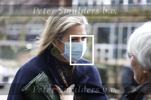Amsterdam 16 februari 2022
Koningin Maxima arriveert bij het ABN AMRO bank kantoor op de zuidas voor bijeenkomst inclusive banking.