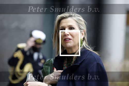Amsterdam 16 februari 2022
Koningin Maxima arriveert bij het ABN AMRO bank kantoor op de zuidas voor bijeenkomst inclusive banking.