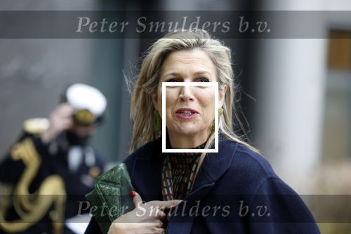 Amsterdam 16 februari 2022
Koningin Maxima arriveert bij het ABN AMRO bank kantoor op de zuidas voor bijeenkomst inclusive banking.