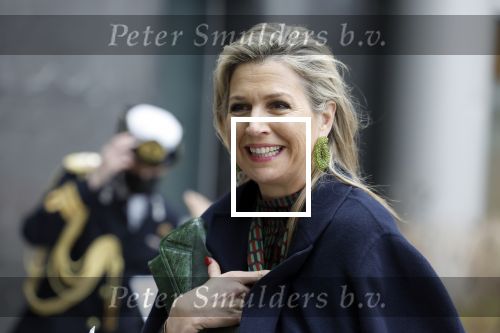 Amsterdam 16 februari 2022
Koningin Maxima arriveert bij het ABN AMRO bank kantoor op de zuidas voor bijeenkomst inclusive banking.