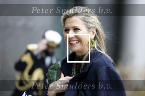 Amsterdam 16 februari 2022
Koningin Maxima arriveert bij het ABN AMRO bank kantoor op de zuidas voor bijeenkomst inclusive banking.