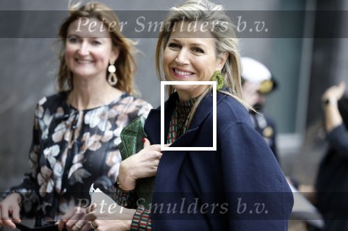 Amsterdam 16 februari 2022
Koningin Maxima arriveert bij het ABN AMRO bank kantoor op de zuidas voor bijeenkomst inclusive banking.