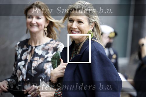 Amsterdam 16 februari 2022
Koningin Maxima arriveert bij het ABN AMRO bank kantoor op de zuidas voor bijeenkomst inclusive banking.