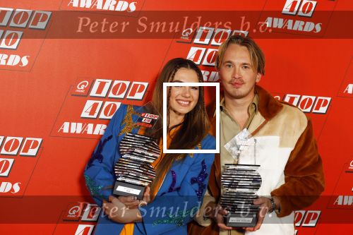 Hilversum 10 januari 2022
Q music awards in studio 21 op het mediapark in Hilversum. Snelle ( Lars Bos) en maan ( Steenwinkel)