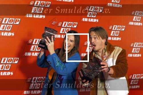 Hilversum 10 januari 2022
Q music awards in studio 21 op het mediapark in Hilversum. Snelle ( Lars Bos) en maan ( Steenwinkel)