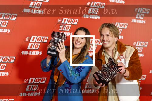 Hilversum 10 januari 2022
Q music awards in studio 21 op het mediapark in Hilversum. Snelle ( Lars Bos) en maan ( Steenwinkel)