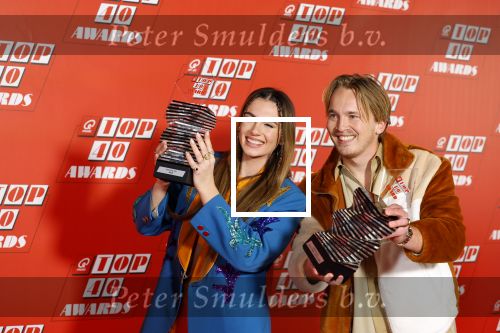 Hilversum 10 januari 2022
Q music awards in studio 21 op het mediapark in Hilversum. Snelle ( Lars Bos) en maan ( Steenwinkel)