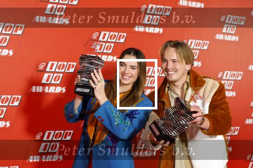 Hilversum 10 januari 2022
Q music awards in studio 21 op het mediapark in Hilversum. Snelle ( Lars Bos) en maan ( Steenwinkel)