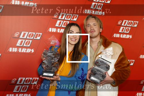 Hilversum 10 januari 2022
Q music awards in studio 21 op het mediapark in Hilversum. Snelle ( Lars Bos) en maan ( Steenwinkel)