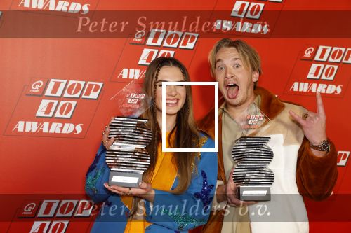 Hilversum 10 januari 2022
Q music awards in studio 21 op het mediapark in Hilversum. Snelle ( Lars Bos) en maan ( Steenwinkel)