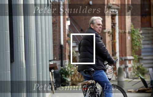 Amsterdam 2 februari 2022
Maarten Spanjer op de fiets in Amsterdam zuid