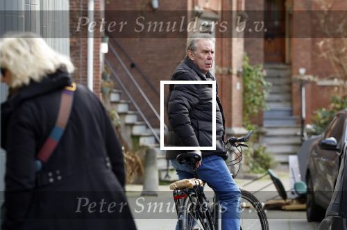 Amsterdam 2 februari 2022
Maarten Spanjer op de fiets in Amsterdam zuid