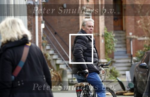 Amsterdam 2 februari 2022
Maarten Spanjer op de fiets in Amsterdam zuid