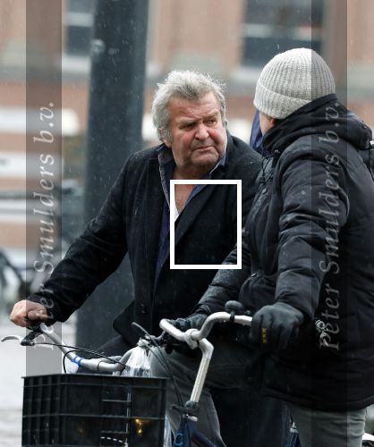 Amsterdam 19 januari 2022
Michiel Romeijn op de fiets in het centrum van Amsterdam.