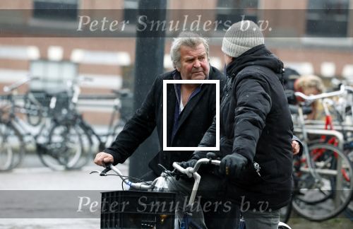 Amsterdam 19 januari 2022
Michiel Romeijn op de fiets in het centrum van Amsterdam.