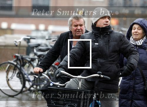 Amsterdam 19 januari 2022
Michiel Romeijn op de fiets in het centrum van Amsterdam.
