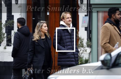 Amsterdam 29 januari 2022
Monica Geuze en haar vriend Robbert Kroese wandelnd door Amsterdam zuid.