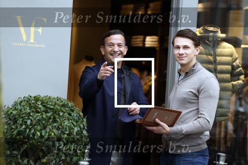 Amsterdam 27 januari 2022
Najib Amhali koopt kleding bij Layer Paris in Amsterdam zuid