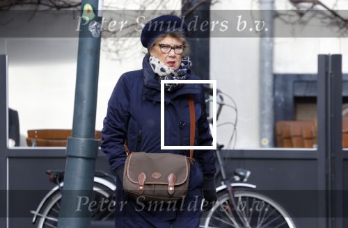 Amsterdam 11 februari 2022
Odette van Thijn-Taminiau op straat in Amsterdam zuid
