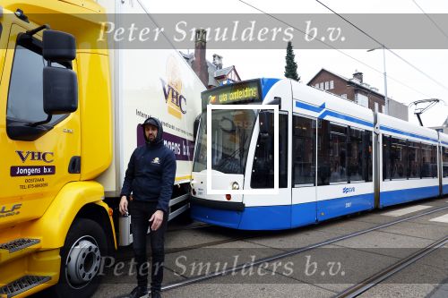 Amsterdam 26 januari 2022
Ongeluk tussen tram en vrachtwagen