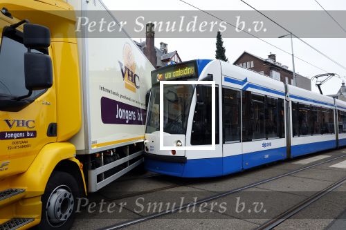Amsterdam 26 januari 2022
Ongeluk tussen tram en vrachtwagen