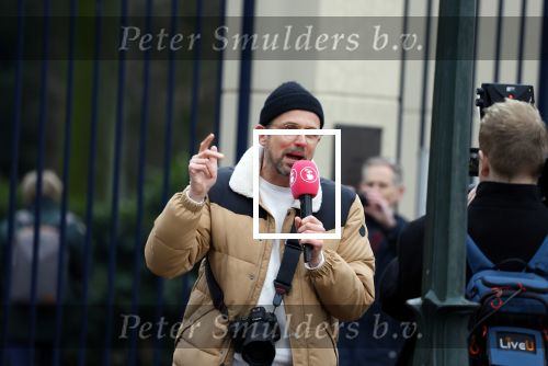 Den haag 10 januari 2021
Patrick Martens met fotocamera aan het draaien voor koffietijd.