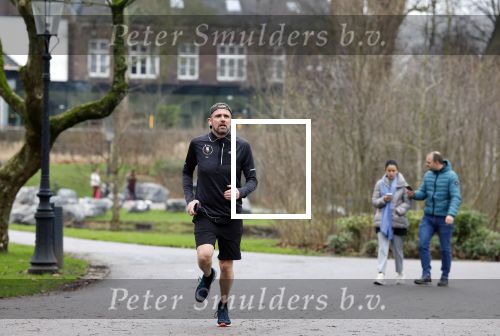 Amsterdam 14 januari 2022
Patrick Martens hard lopend in het Oosterpark in Amsterdam.