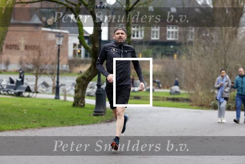 Amsterdam 14 januari 2022
Patrick Martens hard lopend in het Oosterpark in Amsterdam.
