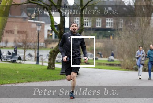 Amsterdam 14 januari 2022
Patrick Martens hard lopend in het Oosterpark in Amsterdam.
