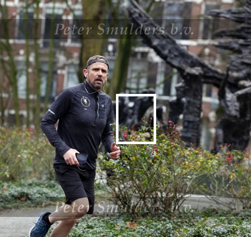 Amsterdam 14 januari 2022
Patrick Martens hard lopend in het Oosterpark in Amsterdam.