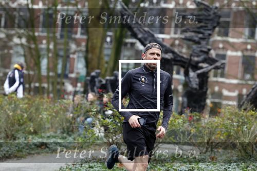 Amsterdam 14 januari 2022
Patrick Martens hard lopend in het Oosterpark in Amsterdam.