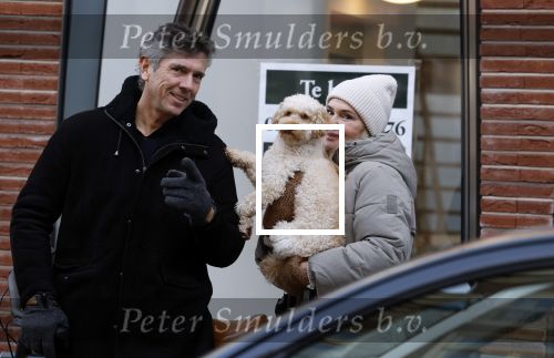 Amsterdam 12 februari 2022
Patrick Singels met zijn vrouw Corine en hondje op de pc hooftstraat