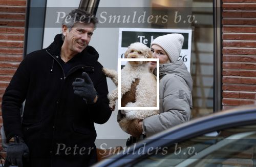 Amsterdam 12 februari 2022
Patrick Singels met zijn vrouw Corine en hondje op de pc hooftstraat