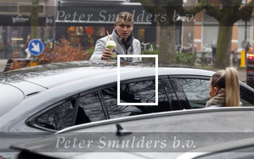 Amsterdam 18 januari 2022
Per Schuurs en zijn vriendin op de cornelis schuytstraat