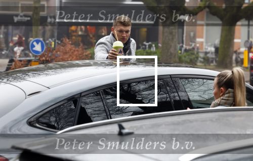 Amsterdam 18 januari 2022
Per Schuurs en zijn vriendin op de cornelis schuytstraat