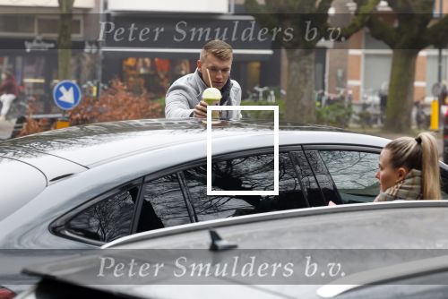 Amsterdam 18 januari 2022
Per Schuurs en zijn vriendin op de cornelis schuytstraat
