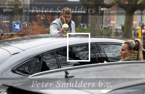 Amsterdam 18 januari 2022
Per Schuurs en zijn vriendin op de cornelis schuytstraat