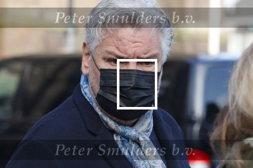 Schagen 11 januari 2022
Begrafenis / dienst van Janny Joling de moeder van Gerard Joling in het centrum van Schagen. Rene Froger en zijn zoon Maxim