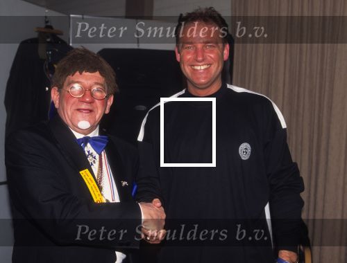 6 Februari 1995 Rene v Gijp optredend met het karnavalsliedje \