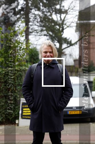 Amsterdam 18 januari 2022
Rob Bolland staat op de bus te wachten in Amsterdam zuid